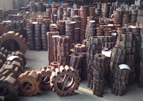 對夾式止回閥生產車間